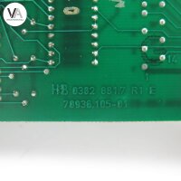 H&B P 70936-4-0369 205 / P7093640369205  / 0382 881.7 R1 E PCV 24 Contronic P