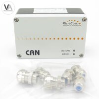MicroControl µCan.4.ai-Box (32 Bit) Analog Input...