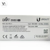 Ubiquiti USG-PRO-4 Unifi Security Gateway Pro