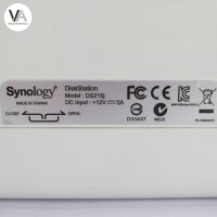 Synology Diskstation DS215j 2-Bay 3,5 Zoll NAS-Server ohne Festplatten