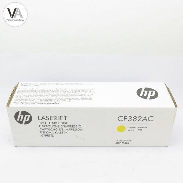 Original HP 312A / CF382A gelbe Tonerkassette Druckpatrone für MFP M476