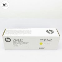 Original HP 312A / CF382A gelbe Tonerkassette...