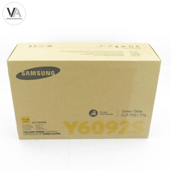 Samsung Y6092S / CLT-Y6092S/ELS Toner Yellow für CLP-770 / 775