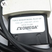 Omega RLC01-5K Force Sensor Model mit 2x Chicago 3/4 Eye Bolt