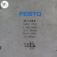 Festo 14952 / VL-5-3/8-B Pneumatikventil Pneumatic valve