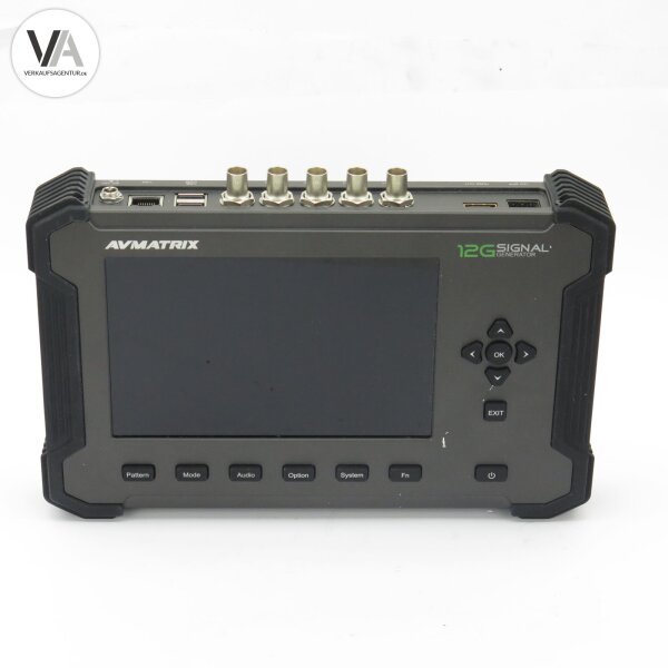 AVMATRIX PG4K 12G-SDI & 4K HDMI2.0 Signal /Muster Generator 12G SFP Port HDMI
