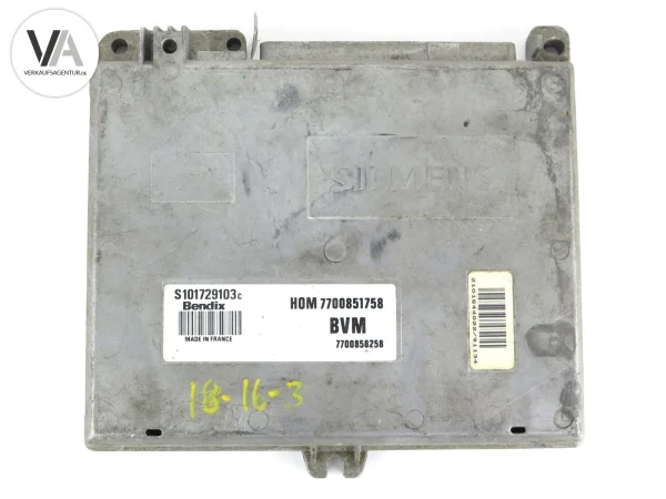 Renault Clio 1.2 Motorsteuergerät/ECU Bendixn...