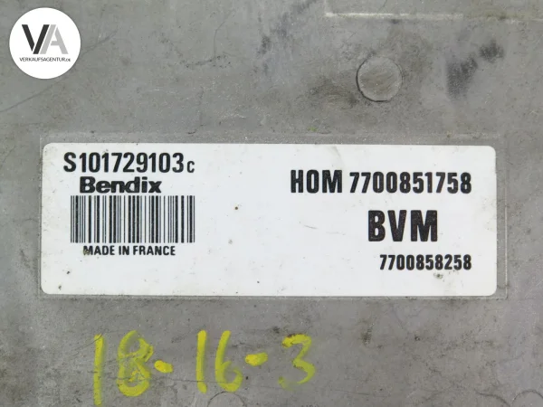 Renault Clio 1.2 Motorsteuergerät/ECU Bendixn...