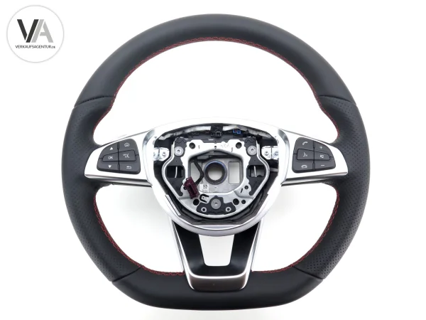 Orig. Mercedes-Benz GLC C253 X253 Lederlenkrad 3D16...
