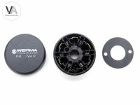 Werma Anschlusselement 64082000 schwarz Anschlussmodul 640.820.00 + Gummidichtung