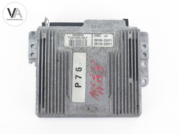 Hyundai Accent Motorsteuergerät/ECU 3910022471 / K103300125A