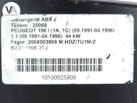 Peugeot 106 I Motorsteuergerät/ECU Siemens S101308001C / 9614987880