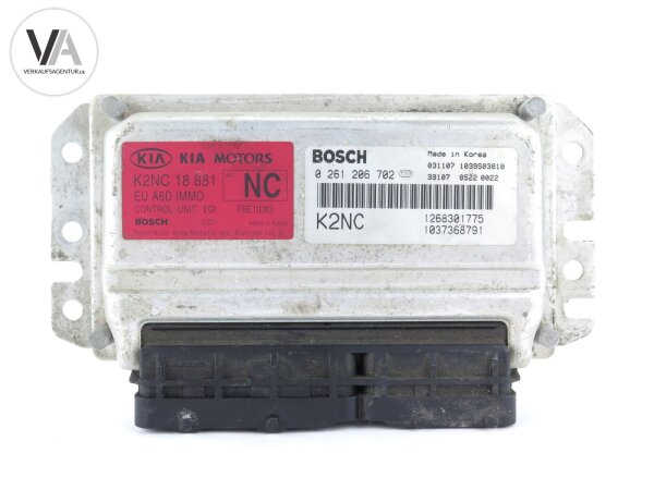 Kia Motorsteuergerät/ECU Bosch 0261206702 / K2NC18881