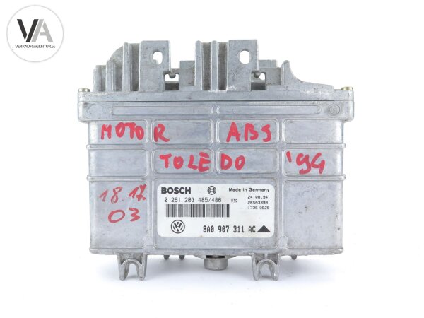 Seat Toledo Motorsteuergerät/ECU Bosch 0261203485/486 / 8A0907311AC