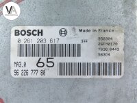 Citroen AX Motorsteuergerät/ECU Bosch 0261203617 /...
