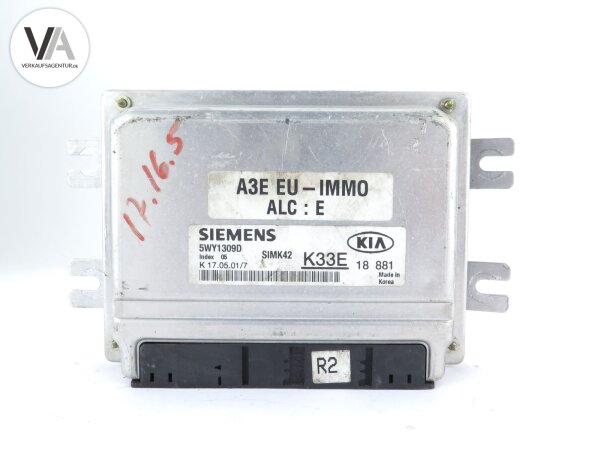 Kia Rio Motorsteuergerät/ECU Siemens 5WY1309D / K33E18881