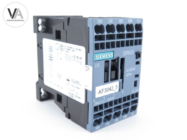 Siemens Sirius Leistungsschütz Hilfsschütz 3RH2122-2BB40