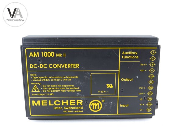 Melcher DC-DC Konverter Wandler Converter AM 1000 MK II