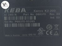 Keba Kemro K2-200 AI 240/A Modul 068370