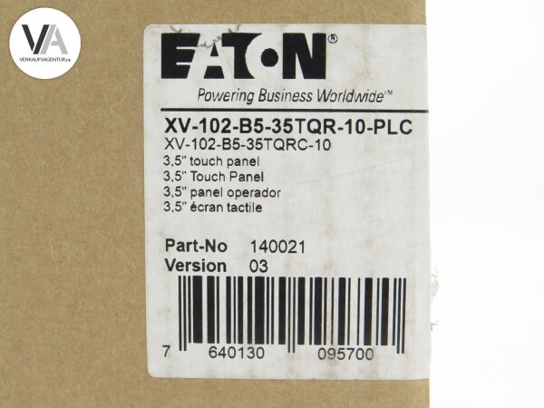 Eaton SPS-Bedienpanel Touchpanel XV102B535TQR10PLC / XV-102-B5-35TQR-10-PLC