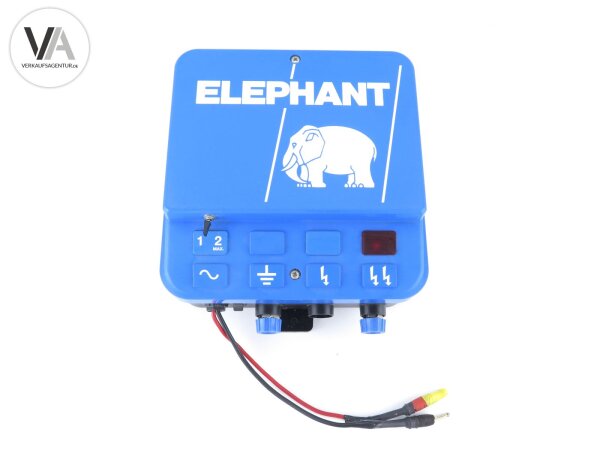 Elephant Typ A25 Weidezaungerät Akku-Zaungerät 12V