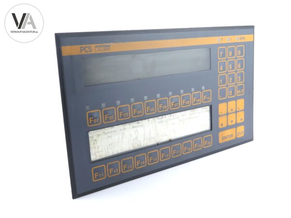 Systeme Lauer PCS 200 Bedienkonsole Panel PG 200.011.4 + 802-EEPROM Memory Pack
