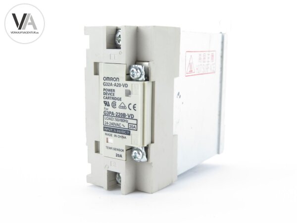 Omron G32A-A20-VD Power Device Cartrige 24-240VAC Solid State Relay G3PA-220B-VD