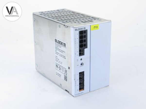 Block Power Compact 3AC/24DC-20 Schaltnetzteil 24V 20A PC-0324-200-0
