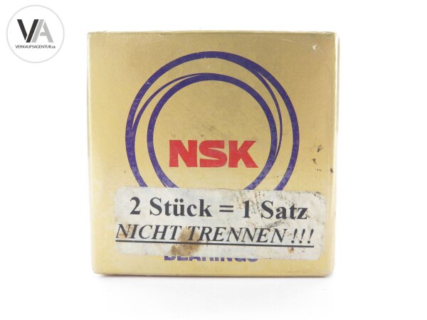 2 Stück = 1 Satz NSK Präzisionswinkelkugellager Spindellagersatz 7006A5TRDULP3