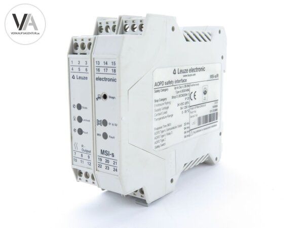 Leuze Lumiflex MSI-s/R Sicherheitsrelais Modulares Sicherheits-Interface 549900