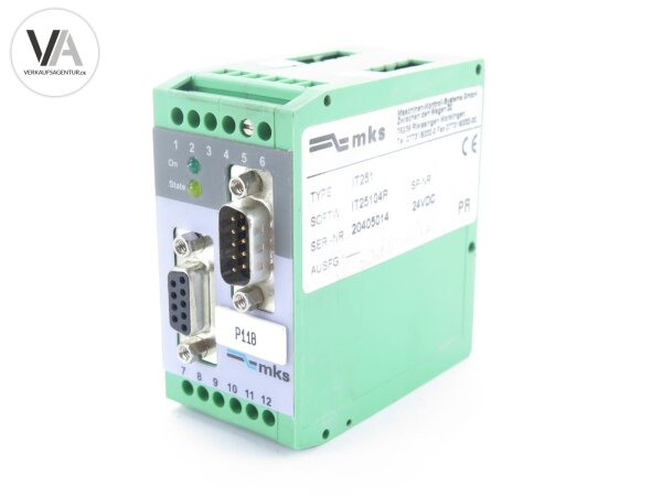 MKS IT251 Signalschalter programmable Impulse Divider 24VDC IT25104P