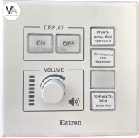 Extron EBP 100 ﻿eBUS-Tastenfeld Button Panel mit 6 Tasten - 2 Gang