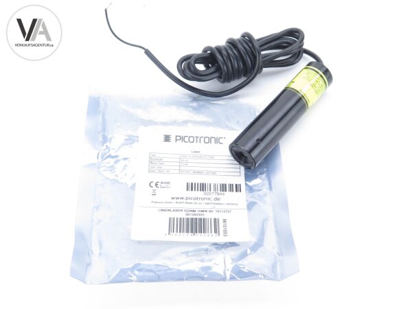Picotronic Lasermodul Linienlaser grün 10mW LD532-10-24(20x80)-PL-C1500