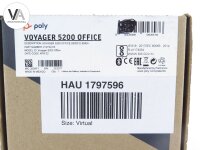 Plantronics Voyager 5200 Office Bluetooth 5.0 Mono Headset 212722-05