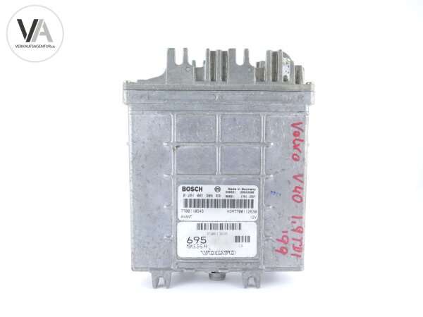 Volvo V40 Motorsteuergerät ECU HOM7700112630 / 0 281 001 906 / 0281001906