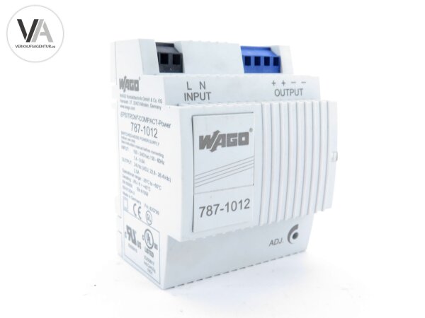 WAGO EPSITRON COMPACT POWER Supply Hutschienen-Netzteil 24V / 2.5A / 787-1012