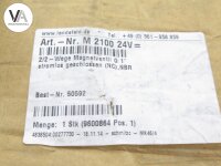 2/2-Wege Messing-Magnetventil G 1" -0,95 bis 9 bar stromlos 24V 7250P / M 2100