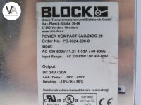 Block POWER COMPACT-3AC / 24DC-20 Schutzschalter Power...