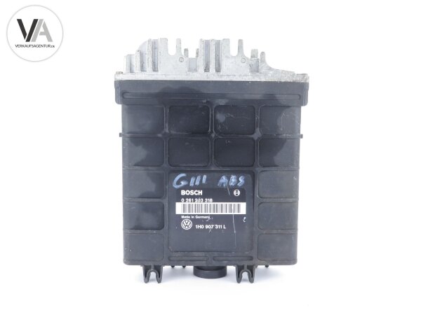 VW Golf Passat Motorsteuergerät ECU Bosch 0261203318 / 0 261 203 318 / 1H0907311