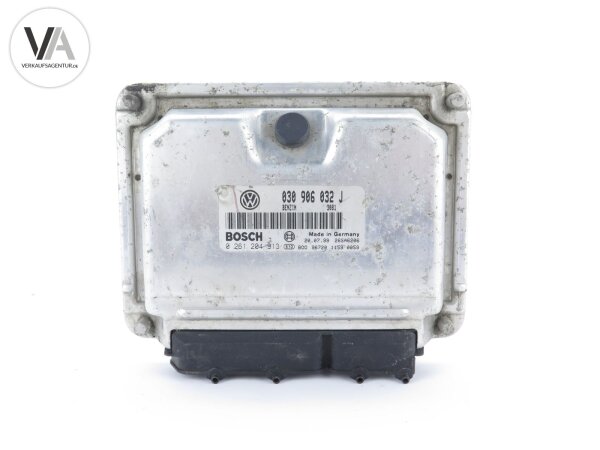 VW Polo III 6N2 Motorsteuergerät ECU 030906032J / 0261204913 / 0 261 204 913