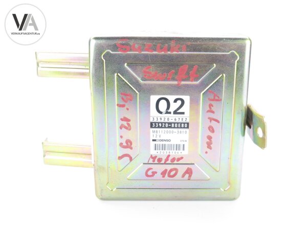 Suzuki Swift Motorsteuergerät ECU 3392080E80 / 3392067E2