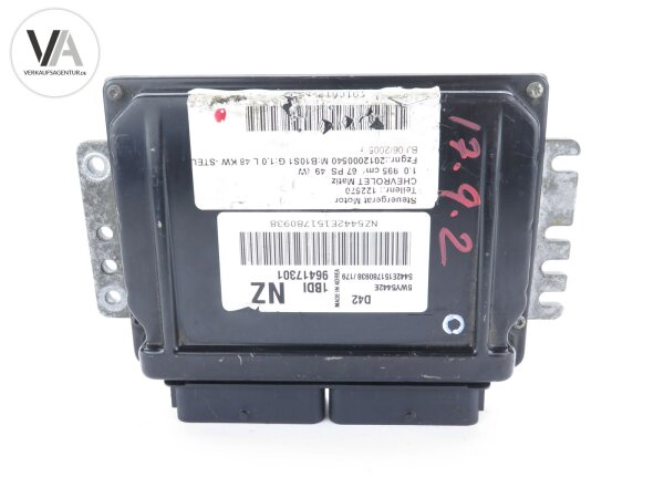 Chevrolet Matiz Motorsteuergerät ECU 5WY5442E / 5442E151780938 / 96417301