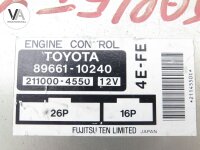 Toyota Starlet Motorsteuergerät/ECU Kefico 89661-10240 / 211000-4550