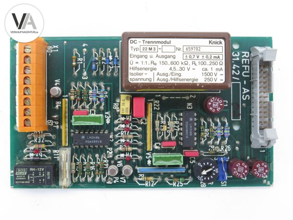 REFU-AS31.42 Inverter Board Kommunikatiosmodul Platine AS 31.42/02