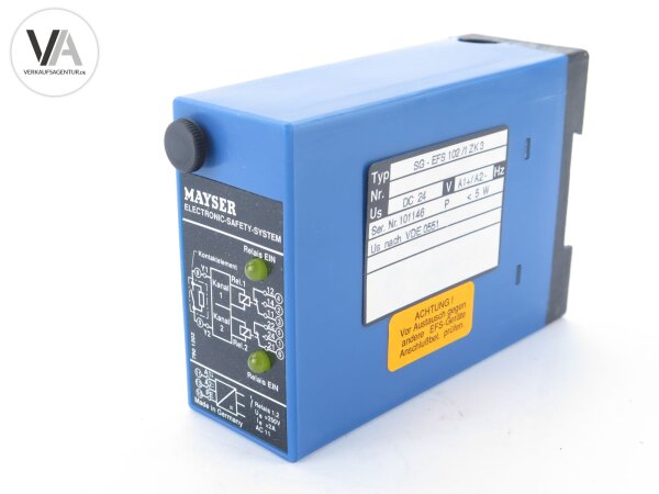 Mayser Sicherheitsschaltgerät SG-EFS 102 /1 ZK3 / SG-EFS 102/1ZK3