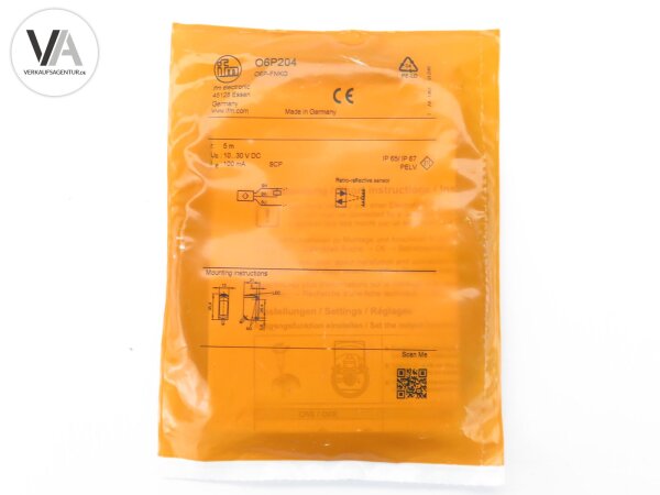 IFM Reflexlichtschranke 06P-FNKG / 06P-204 / 06P204