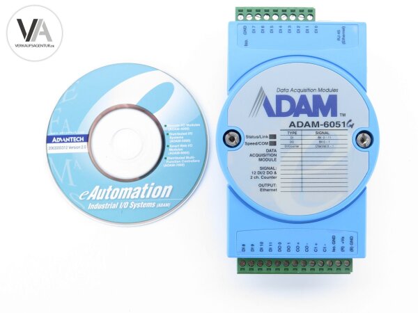 ADAM-6051 Data Acquisition Remote I/O-Module Digitaleingang / -ausgang Counter