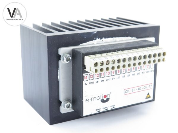 e-motion Servo Amplifier Verstärker SCP-B1-40-05-77