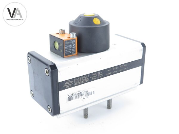 Omal DA120 F05-F07 Ventil mit IFM IN5225 Induktiver Doppelsensor DA120-F05-F07