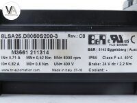 B&R Servomotor 8LSA25.D8060S200-3 + 8GP40-LSA25-00134 + 8GP40-040-003S1L1